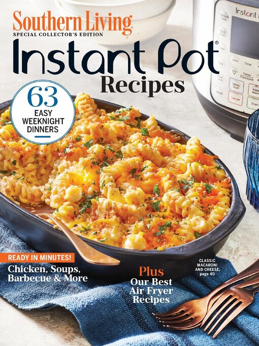 Title details for Southern Living Instant Pot Recipes by Dotdash Meredith - Available